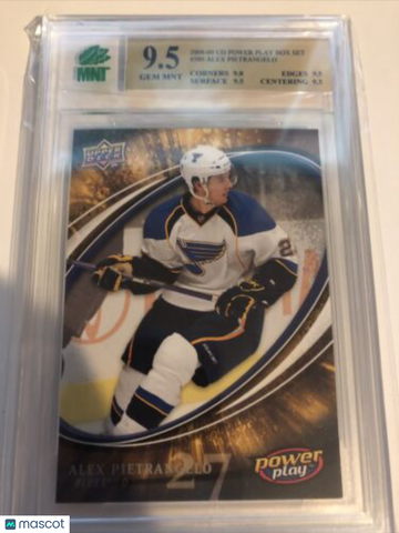 2008-09 Upper Deck Power Play Alex Pietrangelo Rookie MNT 9.5