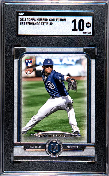 2019 Topps Museum Collection Fernando Tatis Jr RC  #87 SGC 10
