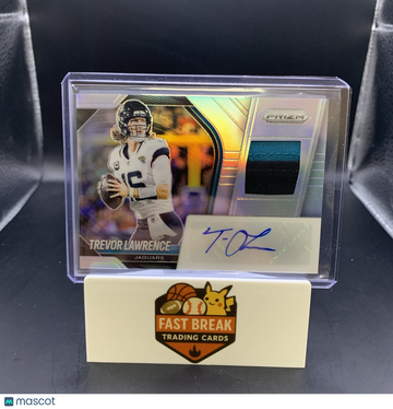 2025 PANINI PRIZM PATCH AUTOGRAPH SILVER Trevor Lawrence #Unspecified Patch Autograph