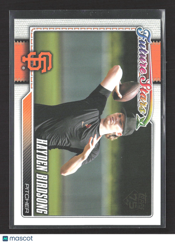 2026 Topps Series One Future Stars Hayden Birdsong #296 Gold