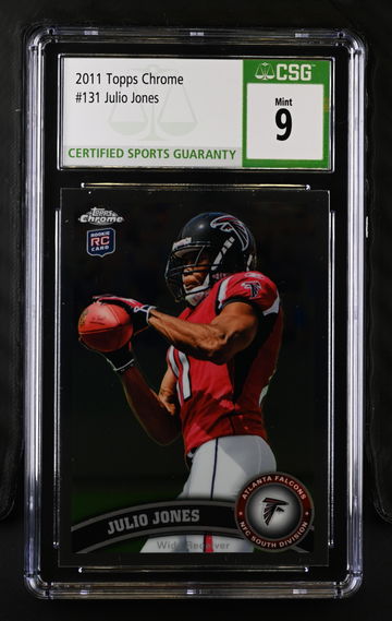 2011 TOPPS CHROME JULIO JONES 