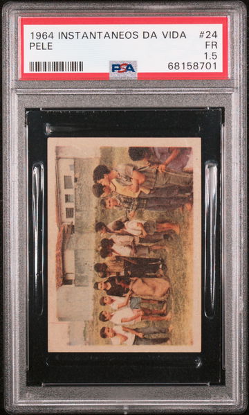 1964 Instantaneos Da Vida Do Rei Pele #24 Pele PSA 1.5 *8701