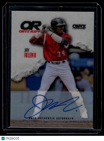 2025 Onyx Rips Jay Allen #RAB-JAAL Refractor Autographs AU