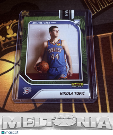2024-25 Panini Instant NBA RPS First Look Nikola Topić #RPS-12 Jungle SN RC