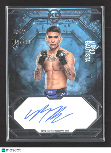 2025 Topps Knockout Mario Bautista #KA-MB /299