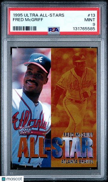 1995 Ultra All-Stars Fred Mcgriff #13 PSA 9