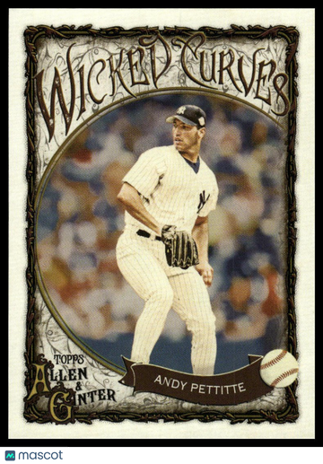 2025 Topps Allen & Ginter Andy Pettitte #WC-40 Wicked Curves