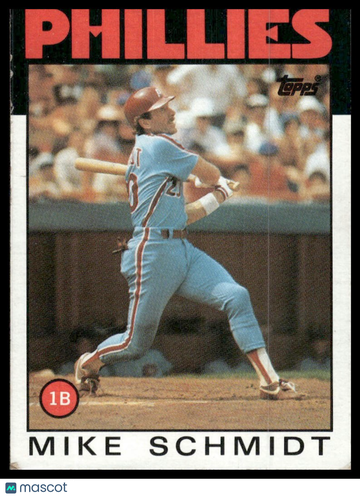 1986 Topps Mike Schmidt #200