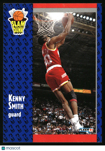 1991-92 Fleer Kenny Smith #230 Houston Rockets