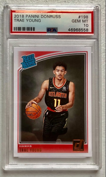 2018 Trae Young Donruss PSA 10