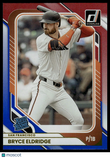 2026 Donruss Bryce Eldridge #46 Red and Blue RC