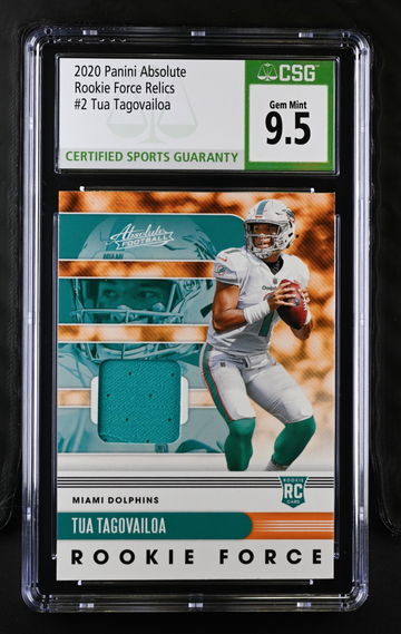 2020 TUA TAGOVAILOA ROOKIE FORCE RELICS 