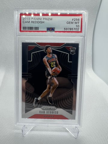 2019 Panini Prizm Cam Reddish RC PSA 10