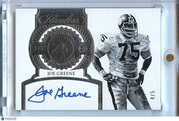 2017 Joe Greene Panini Authentic
