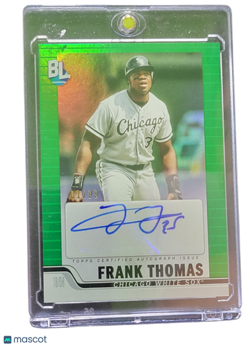2023 Topps Big League Baseball Frank Thomas #BLA-FTH Green /99