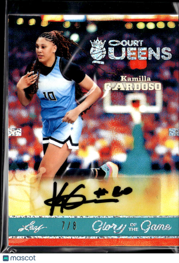 2025 Leaf Glory of the Game Court Queens Kamilla Cardoso #CQ-KC1 /8
