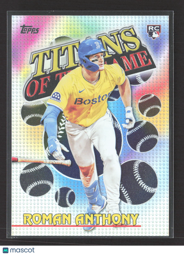 2026 Topps Titans of the Game Roman Anthony #TOG-9 RC