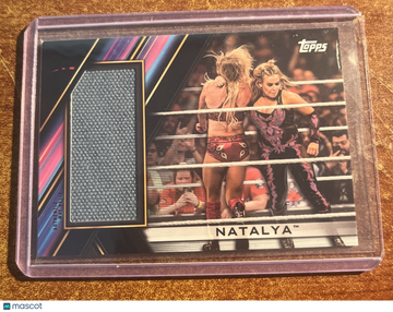 2020 Topps Natalya #MR-NT Relic Base Set Insert