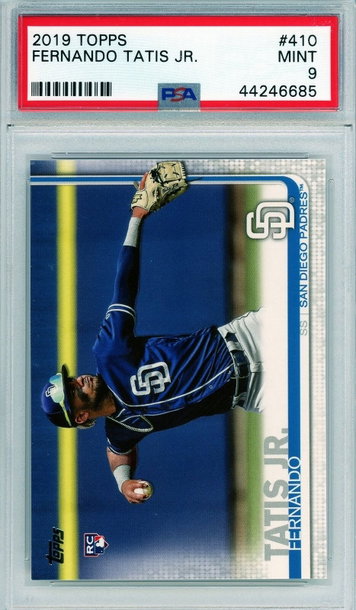 Fernando Tatis PSA 9 2019 Topps