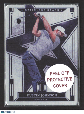 2025 Panini Impeccable LIV Golf Stainless Stars Dustin Johnson #SS-DJ