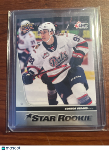 2021-22 Upper Deck CHL Connor Bedard #401 Rookie