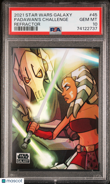 2021 Topps Chrome Star Wars Galaxy Padawan's Challenge #45 PSA 10