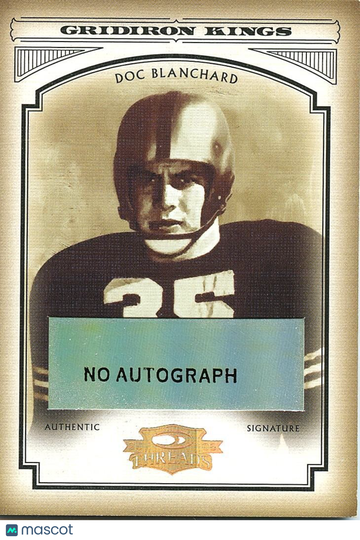 2006 Donruss Threads Doc Blanchard