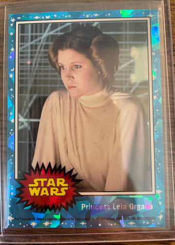 2022 Star Wars Sapphire #5 Princess Leia Organa