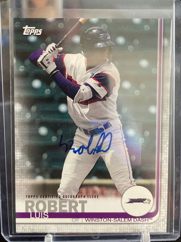 Luis Robert Topps Pro Debut 2019 Auto 