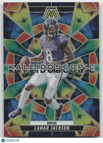 2025 Panini Mosaic Prizm Kaleidoscopic Lamar Jackson #7