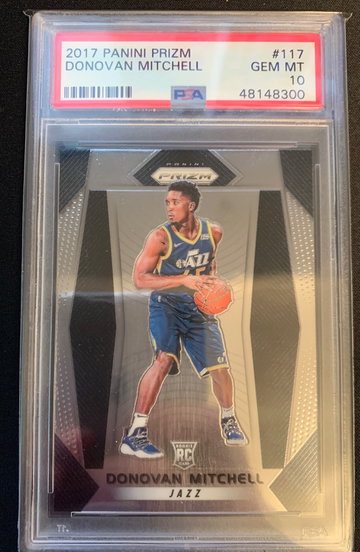 2017 Prizm Donovan Mitchell PSA 10 