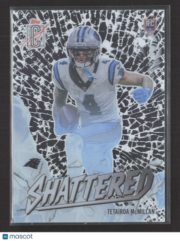 2025 Topps Signature Class Shattered Tetairoa McMillan #S-5 RC
