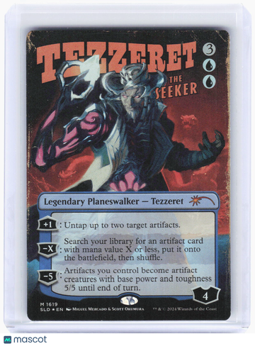 Secret Lair Drop Series Tezzeret the Seeker (Rainbow Foil) Foil Mythic #1619