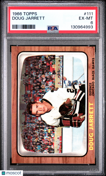 1966 Topps Doug Jarrett #111 PSA 6