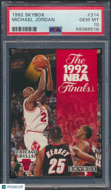 1992 Skybox Michael Jordan #314 PSA 10