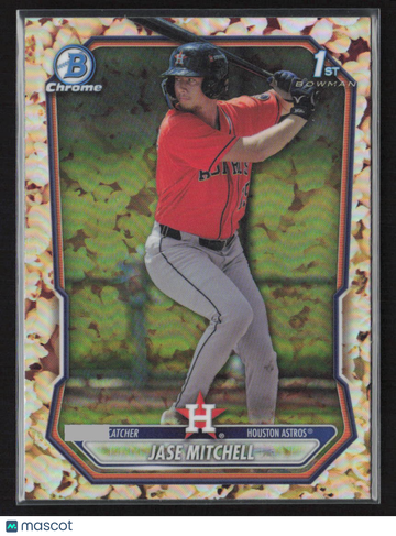 2026 Bowman Chrome Jase Mitchell #BCP-1 Mega Box Refractor 1st Bowman