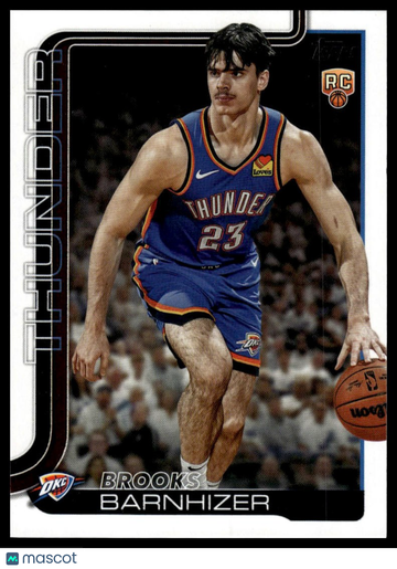 2025-26 Topps Brooks Barnhizer #245 RC
