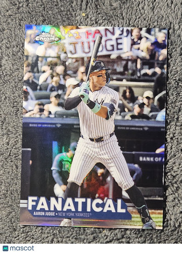 2025 Topps Chrome Fanatical #FAN-14 Aaron Judge Case Hit