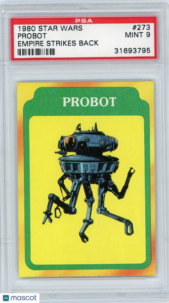 1980 Star Wars Empire Strikes Back Probot #273 PSA 9