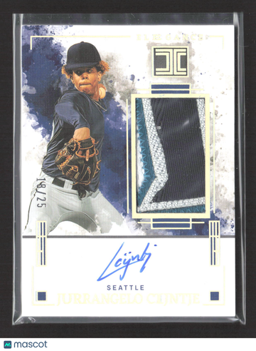2025 Panini Impeccable Baseball Elegance Jurrangelo Cijntje #EJA-JC /25 Patch Memorabilia