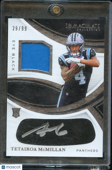 2025 Tetairoa Mcmillan 10 Panini Authentic