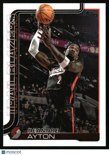 2025-26 Topps Deandre Ayton #124 Portland Trail Blazers