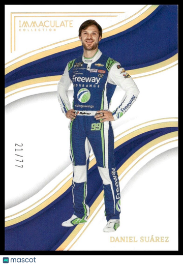2023 Panini Chronicles Daniel Suarez #13 Immaculate Holo Gold SN