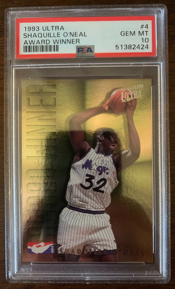 1993 Ultra Shaq Award WInner #4