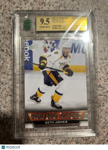 2013-14 Upper Deck Seth Jones Rookie MNT 9.5 GEM MINT