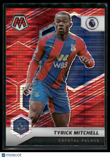 2021-22 Panini Mosaic Premier League Tyrick Mitchell #138 Mosaic Reactive Red