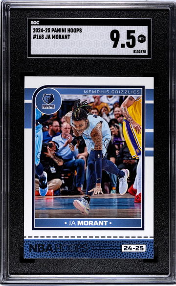 2024-25 Panini Hoops #168 Ja Morant SGC 9.5