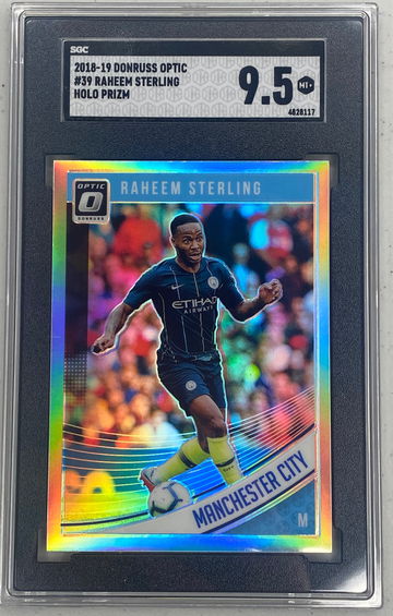 2018 Optic Holo Prizm Raheem Sterling SGC 9.5