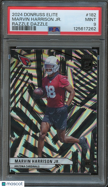 2024 Marvin Harrison Marvin Harrison Jr. Rookie PSA 9