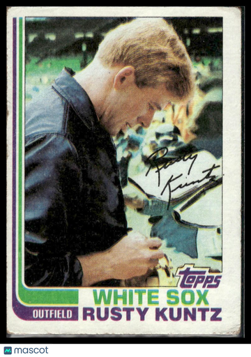 1982 Topps Rusty Kuntz #237